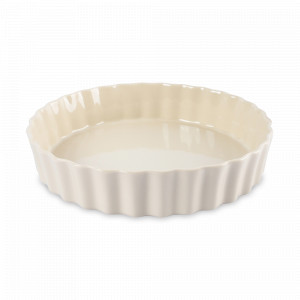 Форма круглая для выпечки, 25 см, 1.6 л, керамика, бежевый, серия Bagel, ANNA LAFARG, Китай, Формы для выпечки шарлотки