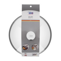 Крышка стеклянная, 28 см, нержавеющая сталь, серия Galant, ELO, Германия_00821540063916994797.jpg