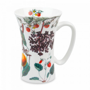 Кружка «Мой любимый чай с фруктами», 630 мл, костяной фарфор, декор, KOENITZ, Германия, Большие кружки