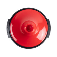 Тажин , 30 см, 4.7 л, кованный алюминий с антипригарным покрытием, крышка - керамика, красный, серия Red, PEUGEOT CERAMIC, Франция_00820490055776125172.jpg