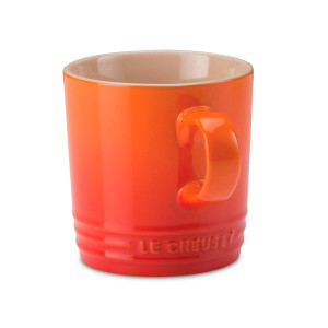 Кружка для капучино, 200 мл, керамика, оранжевый, серия Flame, LE CREUSET, Франция, Кружки цветные