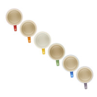 Набор кружек, 6 шт, 200 мл, каменная керамика, мультиколор, серия Rainbow, LE CREUSET, Франция_00823640065919735086.jpg