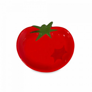 Подставка для мелочей Tomat, 9 х 11 см, керамика, красный, серия Dolce Vita, DOIY, Испания, Предметы интерьера