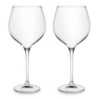 Набор из 2-х бокалов для вина, 580 мл, хрустальное стекло, серия WineDrop, RCR, Италия