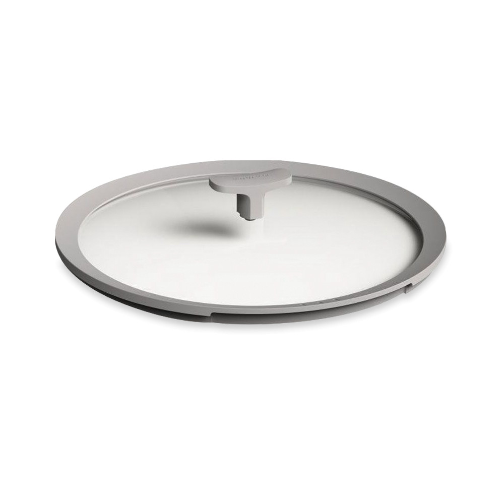 Крышка , 32 см, стекло, силикон, серый, серия Leo, BERGHOFF, Бельгия