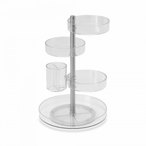 Органайзер для хранения Pirouette, 35 х 13 см, пластик, сталь, белый, золотой, серия Bellwood, UMBRA, Канада, UMBRA (Канада)