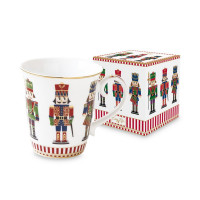 Кружка , 275 мл, фарфор, белый, декор, серия Щелкунчик, EASY LIFE (R2S), Италия_00802530066993432155.jpg