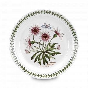 Тарелка закусочная «Газания», 20 см, фаянс, белый, декор, серия Botanic Garden, PORTMEIRION, Великобритания, PORTMEIRION (Великобритания)