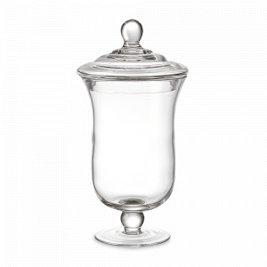 Блюдо на ножке для десертов, 29.3 см, стекло, серия Sugary, LIBERTY JONES, Россия, Тортовницы на ножке со стеклянным колпаком