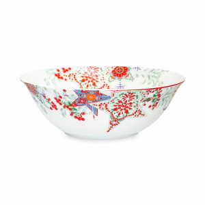 Салатник , 24 см, фарфор, белый, декор, серия Счастливая Звезда, MIX&amp;MATCH HOME, Китай, MIX & MATCH (Народная Республика Бангладеш)