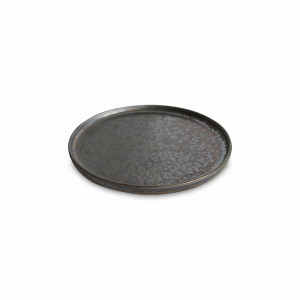 Тарелка пирожковая квадратная Brown, 15 х 15 см, каменная керамика, коричневый, серия Isamu, ROOMERS TABLEWARE, Нидерланды, Тарелки хлебные