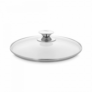 Крышка стеклянная, 24 см, нержавеющая сталь, серия Galant, ELO, Германия, НОВИНКИ