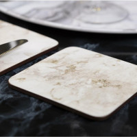 Набор из 6-ти подстановочных салфеток Grey Marble, 10,5 х 10,5 см, пробка, декор, CREATIVE TOPS, Великобритания_00810350049291472029.jpg