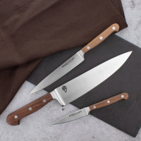 Набор кухонных ножей поварская тройка, серия Classic Walnut, BERGER CUTLERY, Германия_00816210056304418481.jpg