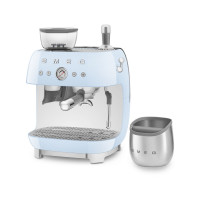 Контейнер для кофейного жмыха, сталь, силикон, серебристый, SMEG, Италия_00822730064693607190.jpg