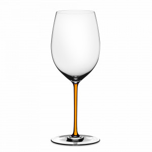 Бокал для красного вина CABERNET / MERLOT ORANGE, ручная работа, 625 мл, 25 см, хрустальное стекло, серия Fatto A Mano, RIEDEL, Австрия, RIEDEL (Австрия)