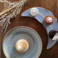 Блюдо сервировочное Blue, 32 см, каменная керамика, голубой, серый, серия Auberge, ROOMERS TABLEWARE, Нидерланды_00816730050794901471.jpg