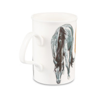 Кружка «Лошадка Серо-коричневая», 320 мл, костяной фарфор, декор, серия Ланкастер, ROY KIRKHAM, Великобритания_00814130039503288763.jpg