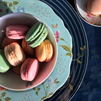 Тарелка десертная Midnight Candy, 20 см, фарфор, белый, синий, Laura Ashley, Великобритания_00809380060709934142.jpg