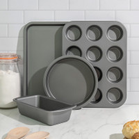 Набор из 4-х форм для выпекания, сталь, антрацит, серия MasterClass, KITCHEN CRAFT, Великобритания_00817710053957393063.jpg