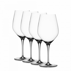 Набор из 4-х бокалов (фужеров) для Бордо, 650 мл, хрустальное стекло, серия Authentis, SPIEGELAU, Германия, SPIEGELAU (Германия)