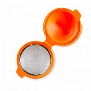 Форма для приготовления яиц-пашот, 9.3 см, силикон, нержавеющая сталь, оранжевый, LEKUE, Испания, Полезные мелочи