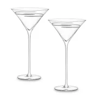Набор из 2-х бокалов для коктейлей/мартини, 275 мл, стекло, серия Signature Verso, LSA International, Великобритания, 