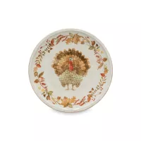 Тарелка закусочная, 22 см, керамика, бежевый, декор, серия Plymouth, COSTA NOVA, Португалия, 