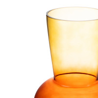 Ваза Триобль, 30,5 см, стекло, красно-коричневый, Rasteli, Бельгия_00812030044306208680.jpg