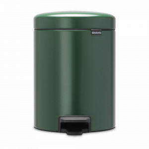 Контейнер для мусора c педалью, 5 л, нержавеющая сталь, пластик, зеленый, серия NewIcon, BRABANTIA, Бельгия, BRABANTIA (Бельгия)