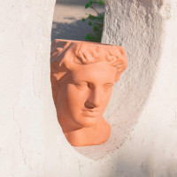 Ваза для цветов Apollo, 23.4 см, керамика, терракотовый, DOIY, Испания_00819850052336783046.jpg