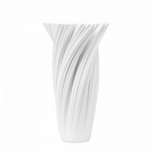 Ваза настольная Свежесть, 34 см, керамика, белый, серия Home, DECOR DE TABLE, Китай, НОВИНКИ