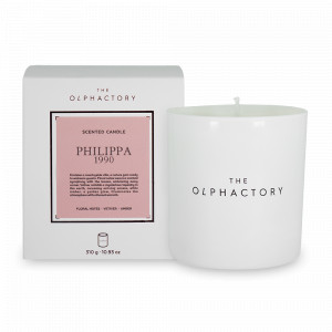 Свеча ароматическая «Philippa 1990», 60 часов горения, воск, стекло, серия The Olphactory, AMBIENTAIR, Испания, Свечи AMBIENTAIR