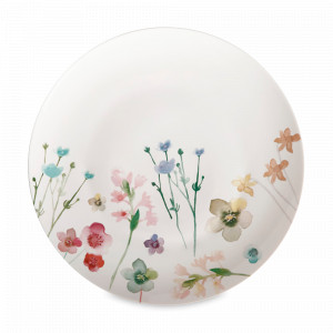 Тарелка обеденная, 27,5 см, фарфор, белый, декор, серия Лесные цветы, MAXWELL WILLIAMS, Австралия, Лесные цветы MAXWELL &  WILLIAMS