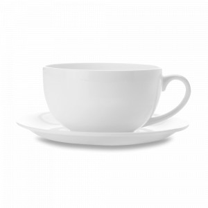 Чашка чайная с блюдцем, 350 мл, фарфор, белый, серия Кашемир, MAXWELL WILLIAMS, Австралия, MAXWELL & WILLIAMS (Австралия)