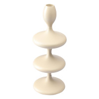 Подсвечник на одну свечу, 29 см, металл, бежевый, серия Vivlend, BERGENSON BJORN, Великобритания_00817540061400701729.jpg