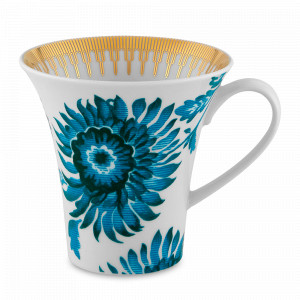 Кружка , 420 мл, фарфор, декор, серия Gold Exotic, VISTA ALEGRE, Португалия, Дорогие кружки