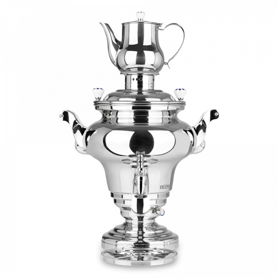 Самовар электрический Royal, 15 л, нержавеющая сталь 18/10, стальной, BEEM, Германия