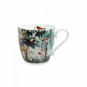 Кружка «Наследие джунглей, Бинни Талиб», 425 мл, фарфор, декор, KOENITZ, Германия, Большие кружки