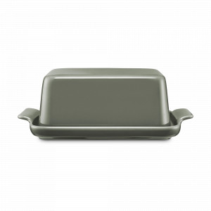 Маслёнка , 20 х 12 см, фарфор, серо-зеленый, серия Indulgence, MAXWELL WILLIAMS, Австралия, Икорницы, масленки