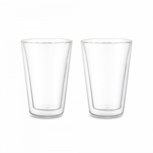 Набор из 2-х стаканов, 400 мл, боросиликатное стекло, прозрачный, SMART SOLUTIONS, Россия, Набор термостаканов