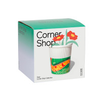Ваза для цветов Noodle Pot, 12.5 см, керамика, белый, декор, серия Corner Shop, DOIY, Испания_00822820053440293095.jpg