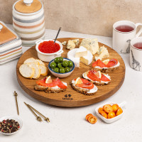 Стол сервировочный вращающийся, 35 см, коричневый, UNECA, Россия_00820060040927965440.jpg