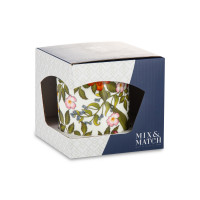 Кружка , 350 мл, фарфор, белый, декор, серия Майя, MIX&MATCH HOME, Китай_00813890006429801695.jpg