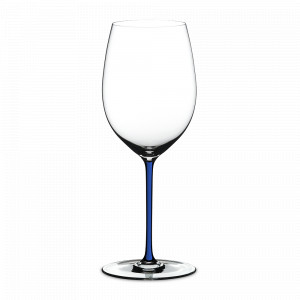 Бокал (фужер) для красного вина CABERNET / MERLOT DARK BLUE, ручная работа, объем: 625 мл, высота: 25 см, материал: хрусталь, серия Fatto A Mano, RIEDEL, Австрия, RIEDEL (Австрия)