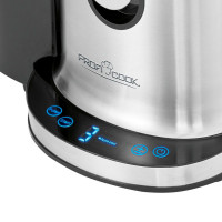 Соковыжималка автоматическая, нержавеющая сталь, пластик, стальной, PROFI COOK, Германия_00814260035852914037.jpg