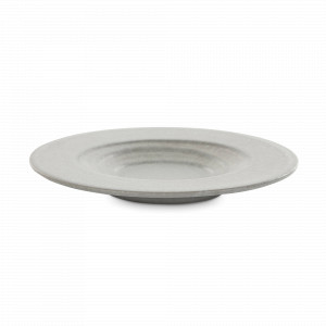 Тарелка десертная Grey, 16.5 см, каменная керамика, серый, серия Isamu, ROOMERS TABLEWARE, Нидерланды, Тарелки керамические