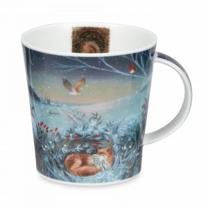 Кружка «Лиса в сумерках», 480 мл, костяной фарфор, декор, серия Cairngorm, DUNOON, Великобритания, Кружки