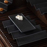 Блюдо сервировочное Black, 26 х 12.5 см, керамика, черный, серия Escada, COSTA NOVA, Португалия_00819310059986349209.jpg