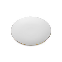 Сервиз столовый на 6 персон, 20 предметов, костяной фарфор, белый, золотой, серия Золотая линия, NARUMI, Япония_00811050043230662608.jpg